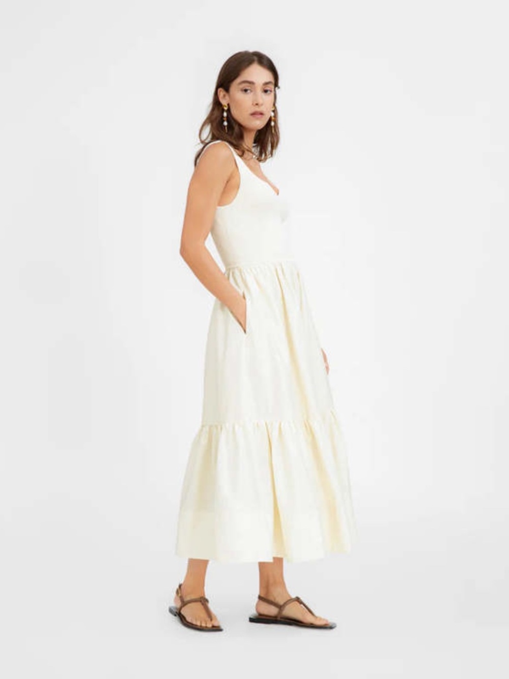TANYA TAYLOR JOSEPHINA DRESS - M - Picture 4 of 10